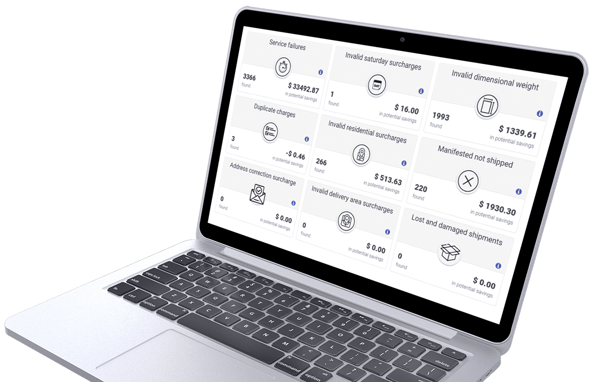 Free Parcel Audit by GTMS